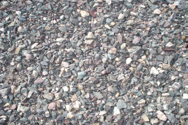 3/4^ Minus Class A Gravel, used as a finish surface on driveways and parking lots.
